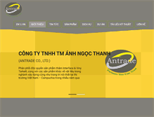 Tablet Screenshot of antrade.vn