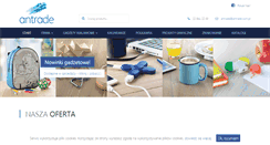 Desktop Screenshot of antrade.com.pl
